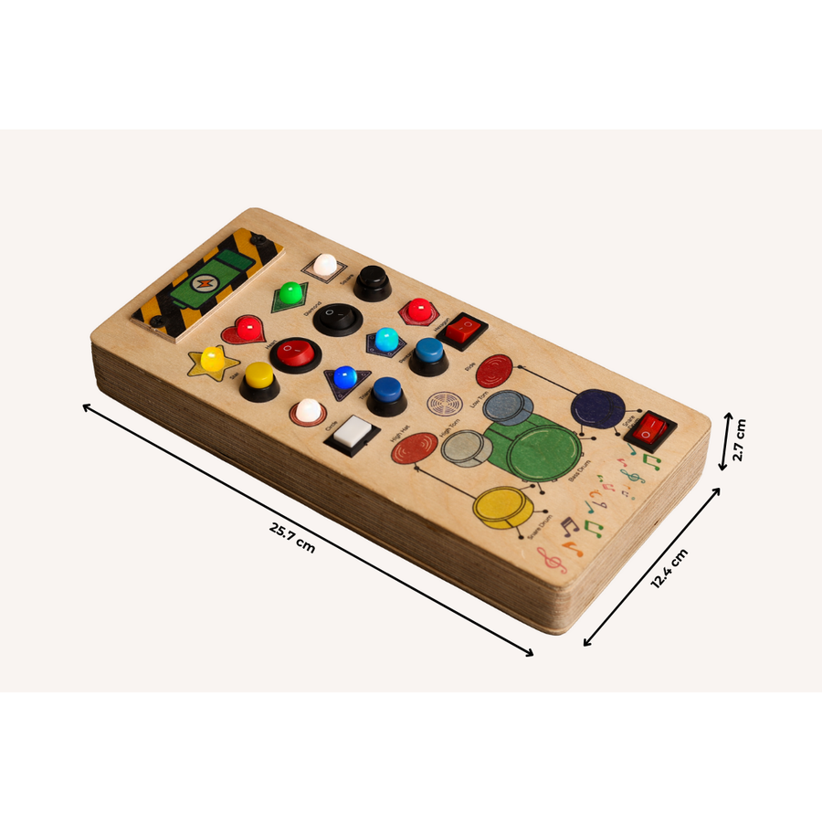 Beat Maker Montessori Busy Board - Rechargeable