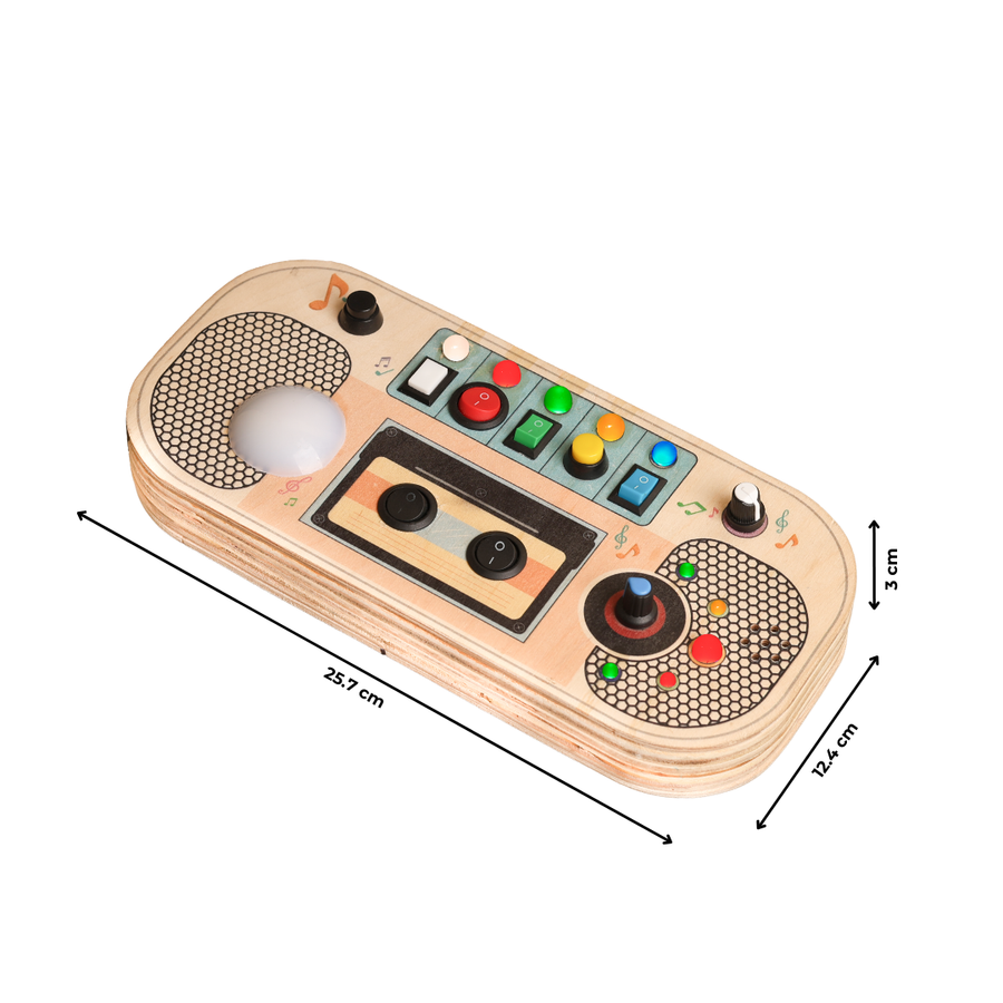 Rhyme House Montessori Busy Board-Rechargeable