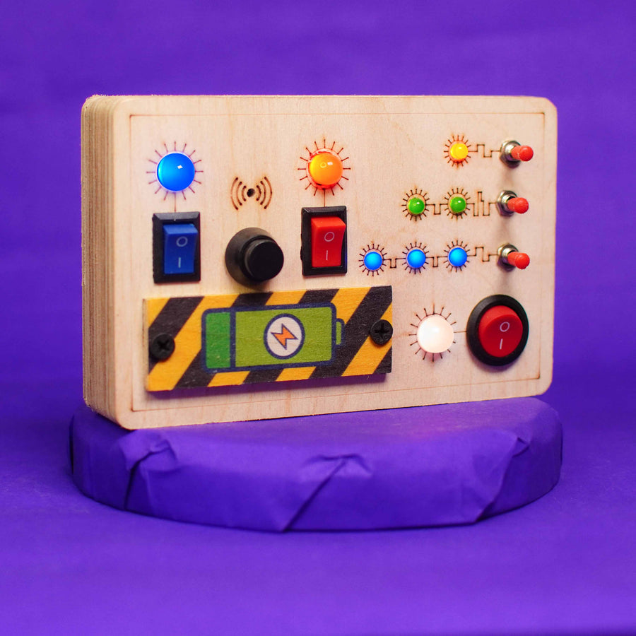Toggle Play Montessori Busy Board-V6