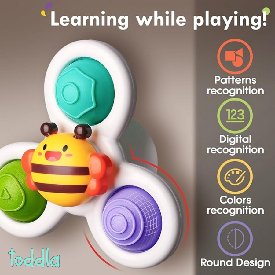 Suction Fidget Spinner (3 Pack)