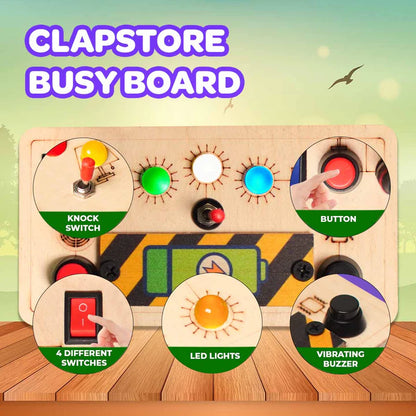 Buzz Lite Montessori Busy Board-V5