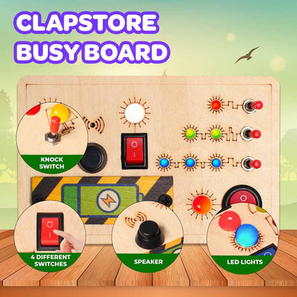 Toggle Play Montessori Busy Board-V6