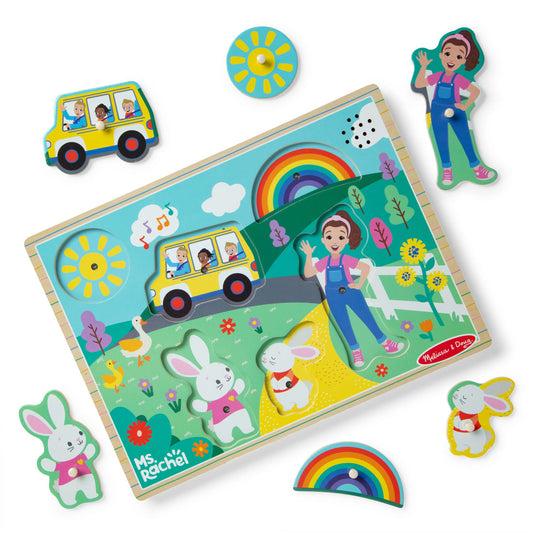 Wooden Song Puzzle – 6 Pieces