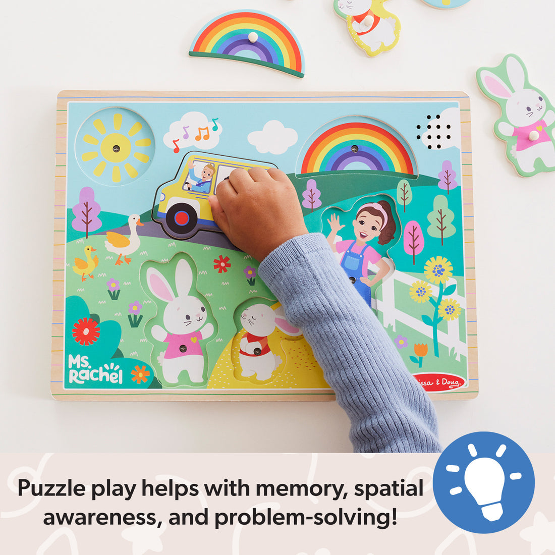 Wooden Song Puzzle – 6 Pieces