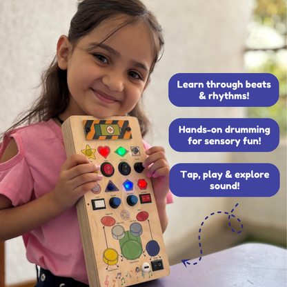 Beat Maker Montessori Busy Board - Rechargeable