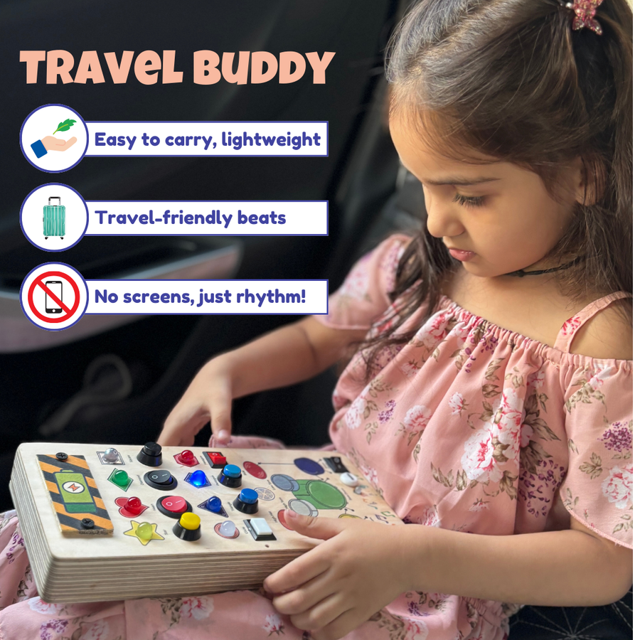 Beat Maker Montessori Busy Board - Rechargeable