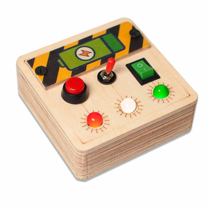 Mini Switch Montessori Busy Board