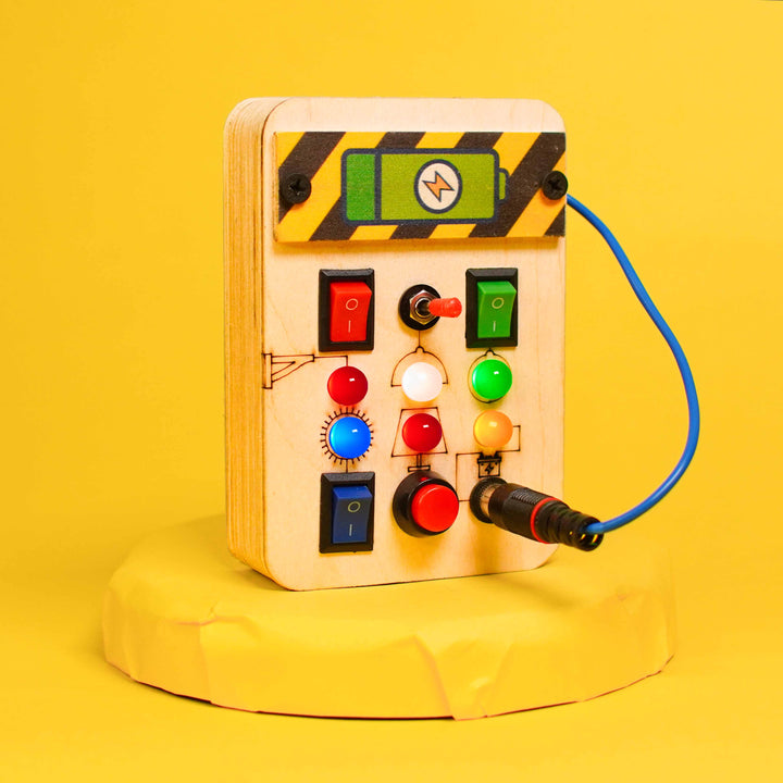 Spark Switch Montessori Busy Board-V1