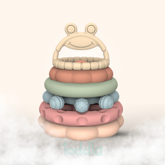 Montessori Stacking Teething Toy