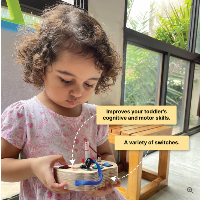 Tinker Pad Montessori Busy Board