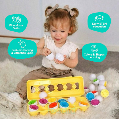 Montessori Geometric Eggs