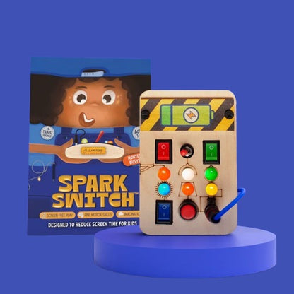 Spark Switch Montessori Busy Board-V1