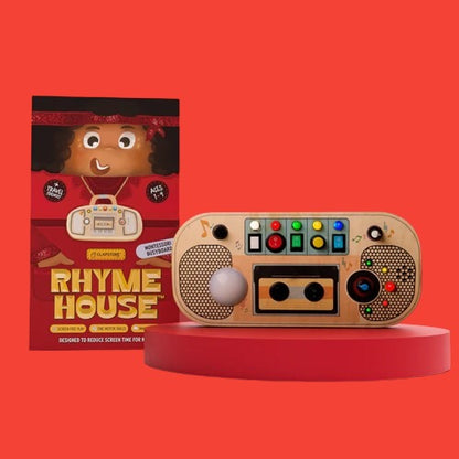 Rhyme House Montessori Busy Board-Rechargeable