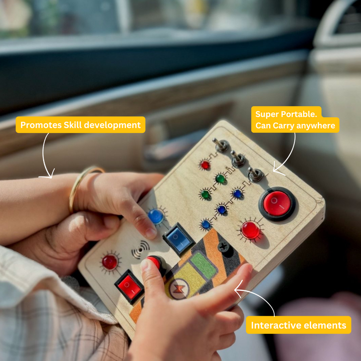 Toggle Play Montessori Busy Board-V6